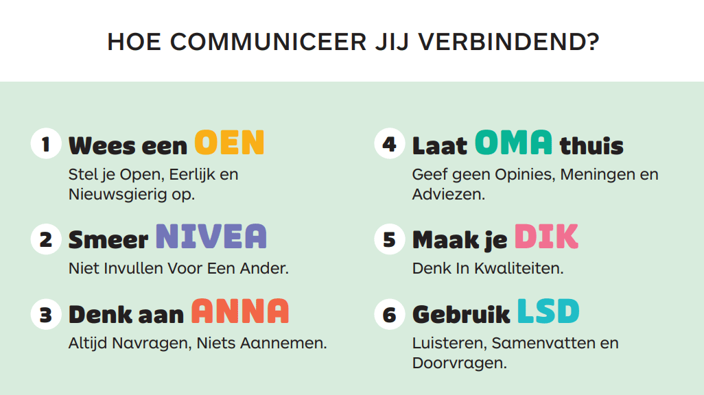 verbindende communicatie
