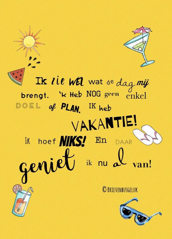 vakantie